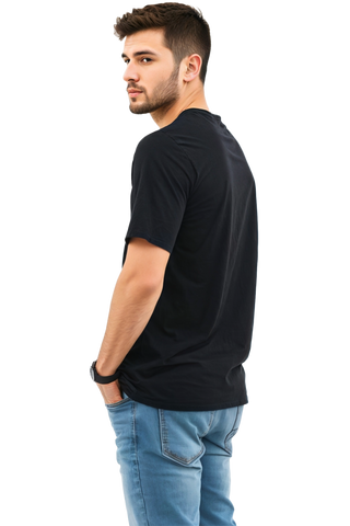 Neelkanth Graphic Crew Neck Half Sleeve Cotton T-shirt